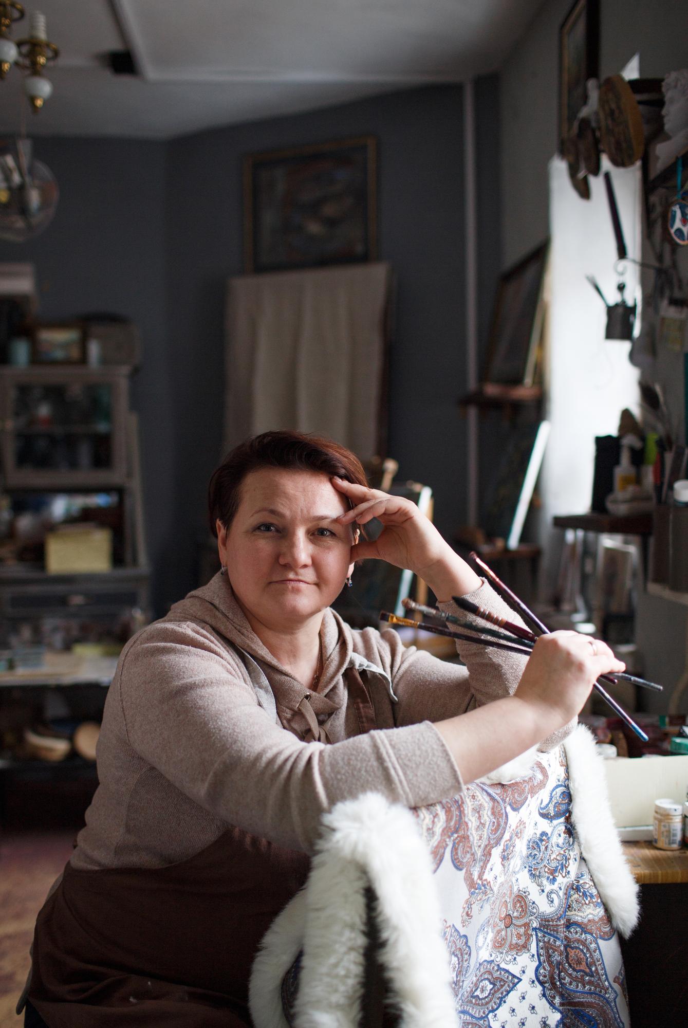 Portrait of production manager